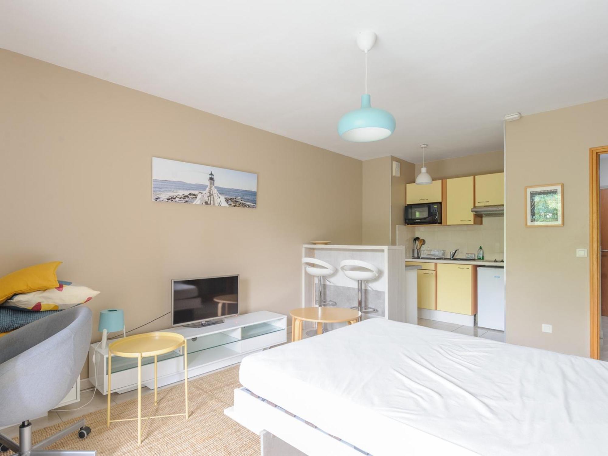 Studio Ensoleille Au Bord De Mer Avec Balcon Et Parking, Proche Centre Et Plage - La Rochelle - Fr-1-535-51 Bagian luar foto